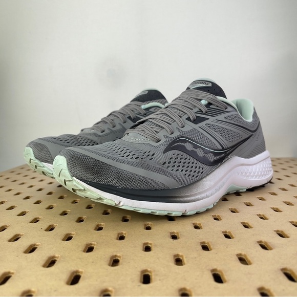 Saucony Omni 19 Women's Running Shoe Alloy/ Sky S10570-30 in Size 10.5 US - Picture 1 of 12